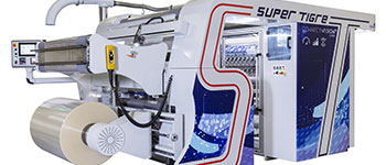 Nouvelle bobineuse à double barillet 1000 m/min full automation Super Tigre